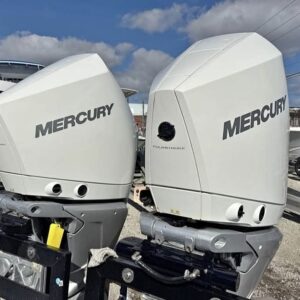 Pair of 2019 Mercury V8 300HP FourStroke Outboard Motors