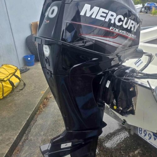 2017 Mercury 40hp FourStroke Outboard Motor | Low Hours | Full Rigging Kit Included