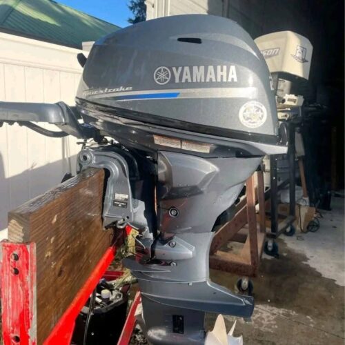 2021 Yamaha 20HP Four Stroke Outboard | Electric Start | 15” Shaft | Near Mint Condition