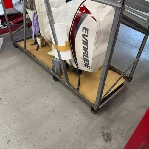 Evinrude E-TEC 50HP Outboard Motor – Long Shaft – Complete Rigging & SS Prop