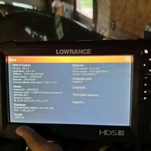 Lowrance HDS-9 Carbon Fishfinder / Chartplotter