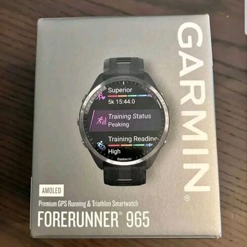 Garmin Forerunner 965 Premium GPS Running & Triathlon Smartwatch